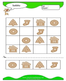 Sudoku Çocuk Bulmacaları